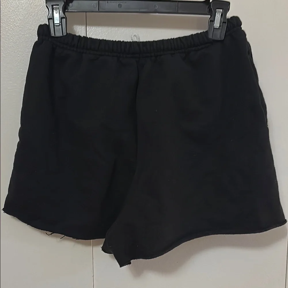 Black Women's Sweat Shorts - Picture 3 of 3